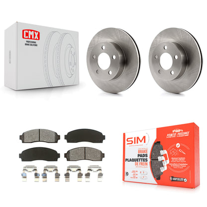 [Avant] Kit de Disque et plaquette (semi-métallique) de frein pour Ford Ranger Mazda B4000 4WD K8S-100106
