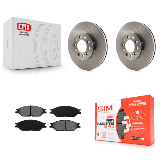 [Avant] Kit de Disque et plaquette (semi-métallique) de frein pour 1999-2003 Ford Windstar K8S-100118