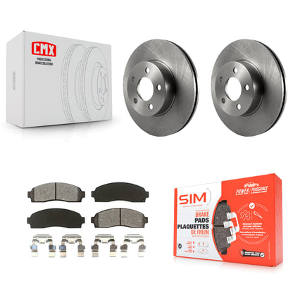 [Avant] Kit de Disque et plaquette (semi-métallique) de frein pour Ford Ranger Explorer Sport Trac Mazda B4000 K8S-100129
