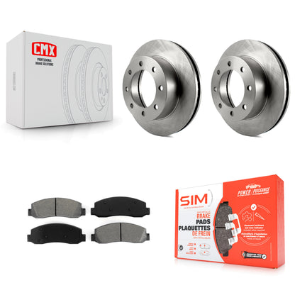 [Avant] Kit de Disque et plaquette (semi-métallique) de frein pour Ford F-250 Super Duty F-350 K8S-100138