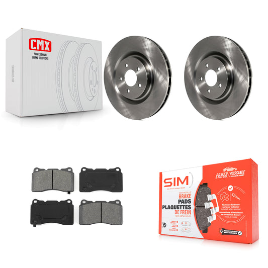 [Avant] Kit de Disque et plaquette (semi-métallique) de frein pour Ford Mustang K8S-100153