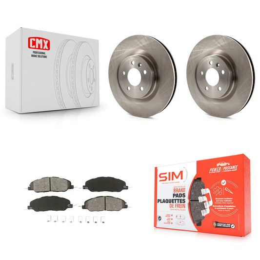 [Avant] Kit de Disque et plaquette (semi-métallique) de frein pour Ford Mustang K8S-100170