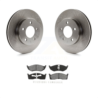 [Avant] Kit de Disque et plaquette (semi-métallique) de frein pour Chrysler Dodge Intrepid Concorde LHS Eagle Vision New Yorker K8S-100185 par Transit Auto