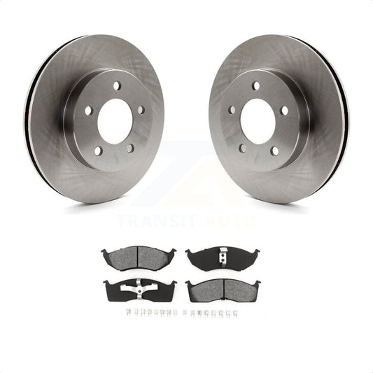 [Avant] Kit de Disque et plaquette (semi-métallique) de frein pour Chrysler Dodge Intrepid Concorde LHS Eagle Vision New Yorker K8S-100185 par Transit Auto