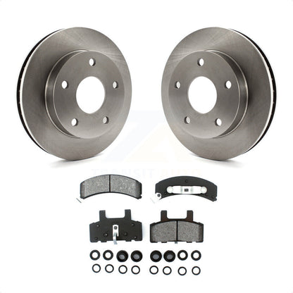[Avant] Kit de Disque et plaquette (semi-métallique) de frein pour 1994-1999 Dodge Ram 1500 4WD K8S-100186 par Transit Auto