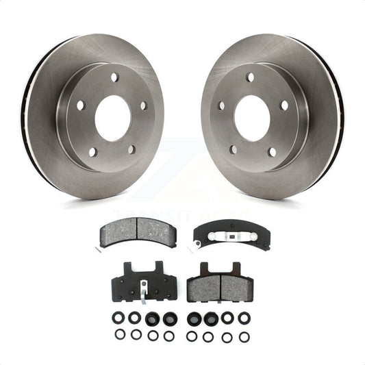 [Avant] Kit de Disque et plaquette (semi-métallique) de frein pour 1994-1999 Dodge Ram 1500 4WD K8S-100186 par Transit Auto