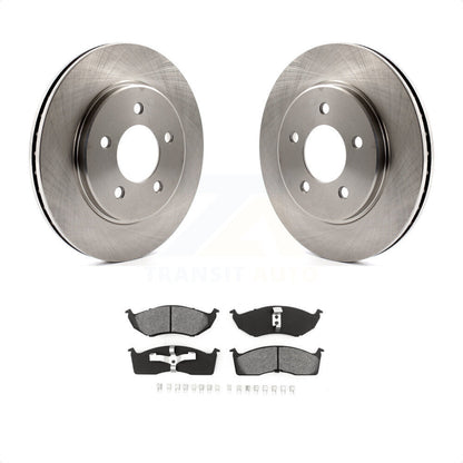 [Avant] Kit de Disque et plaquette (semi-métallique) de frein pour Dodge Grand Caravan Chrysler Plymouth Town & Country Voyager Prowler K8S-100195 par Transit Auto