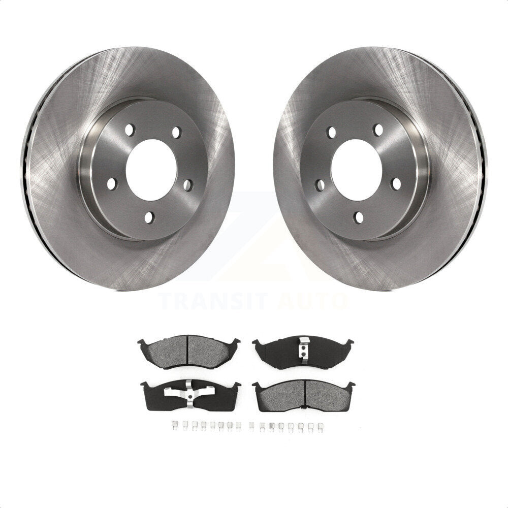 [Avant] Kit de Disque et plaquette (semi-métallique) de frein pour Chrysler Dodge Intrepid 300M Concorde LHS K8S-100197 par Transit Auto