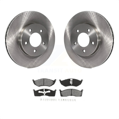 [Avant] Kit de Disque et plaquette (semi-métallique) de frein pour Chrysler Dodge Intrepid 300M Concorde LHS K8S-100197 par Transit Auto