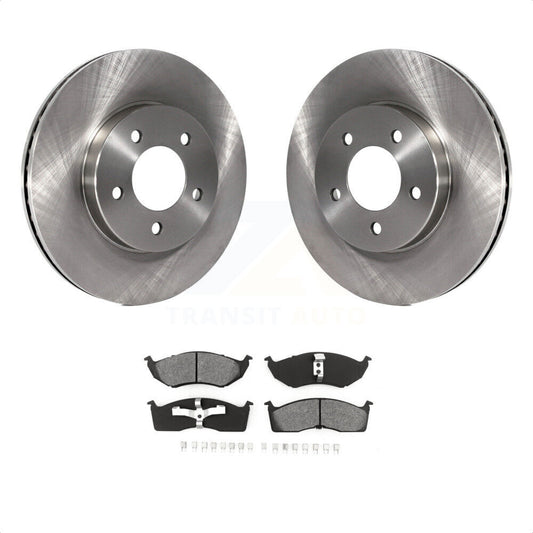 [Avant] Kit de Disque et plaquette (semi-métallique) de frein pour Chrysler Dodge Intrepid 300M Concorde LHS K8S-100197 par Transit Auto