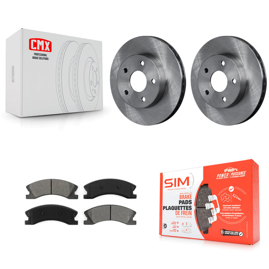 [Avant] Kit de Disque et plaquette (semi-métallique) de frein pour Jeep Grand Cherokee K8S-100199