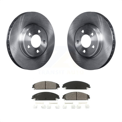[Avant] Kit de Disque et plaquette (semi-métallique) de frein pour Dodge Charger Chrysler 300 Challenger K8S-100222 par Transit Auto