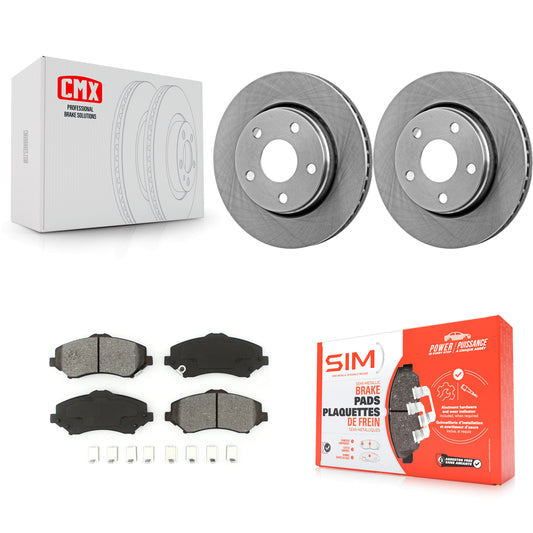 [Avant] Kit de Disque et plaquette (semi-métallique) de frein pour Jeep Wrangler JK K8S-100230