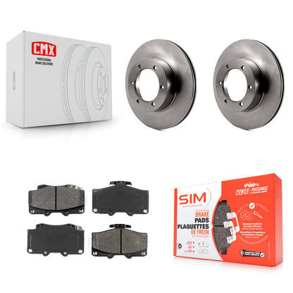[Avant] Kit de Disque et plaquette (semi-métallique) de frein pour Toyota Pickup 4Runner K8S-100253