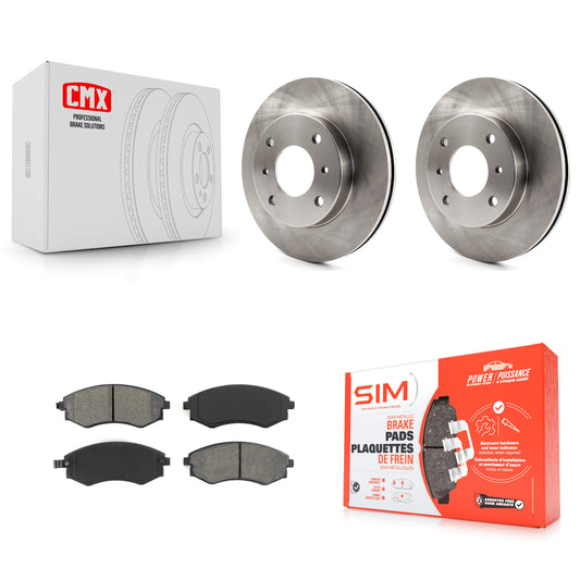 [Avant] Kit de Disque et plaquette (semi-métallique) de frein pour INFINITI G20 K8S-100257