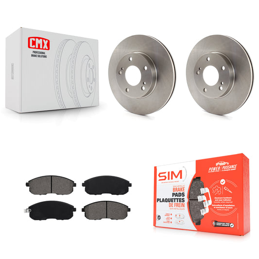 [Avant] Kit de Disque et plaquette (semi-métallique) de frein pour Nissan Maxima INFINITI I30 K8S-100258