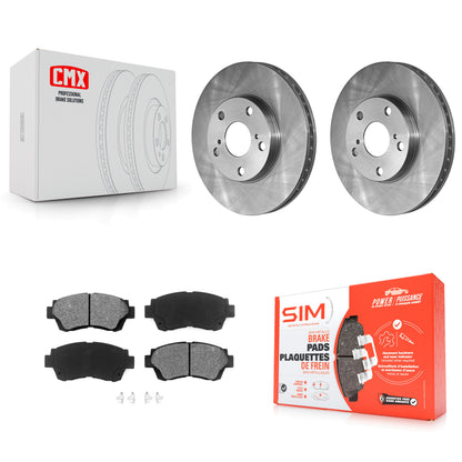 [Avant] Kit de Disque et plaquette (semi-métallique) de frein pour Toyota Camry Sienna Avalon Lexus ES300 K8S-100275