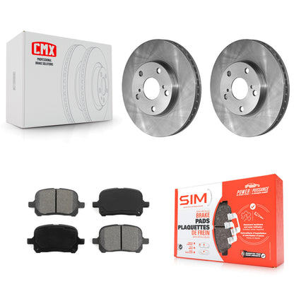 [Avant] Kit de Disque et plaquette (semi-métallique) de frein pour Toyota Camry Avalon Lexus ES300 Solara K8S-100276