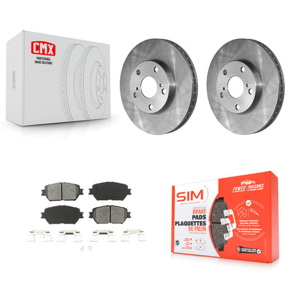[Avant] Kit de Disque et plaquette (semi-métallique) de frein pour Toyota Camry K8S-100277