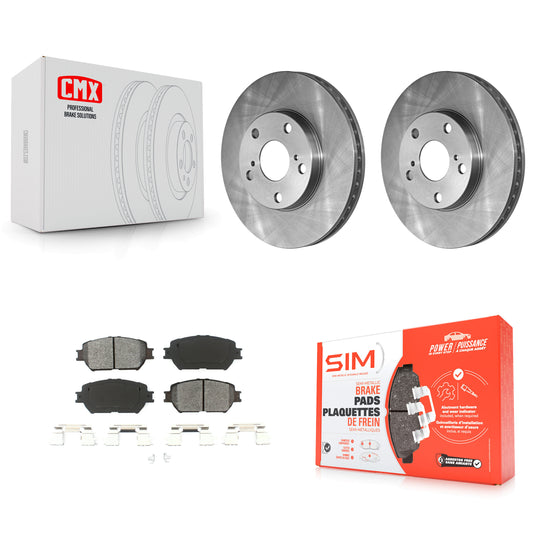 [Avant] Kit de Disque et plaquette (semi-métallique) de frein pour Toyota Camry K8S-100277
