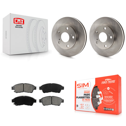 [Avant] Kit de Disque et plaquette (semi-métallique) de frein pour Toyota Camry 2.2L K8S-100278