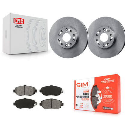 [Avant] Kit de Disque et plaquette (semi-métallique) de frein pour Lexus GS300 SC430 IS300 GS400 GS430 K8S-100290