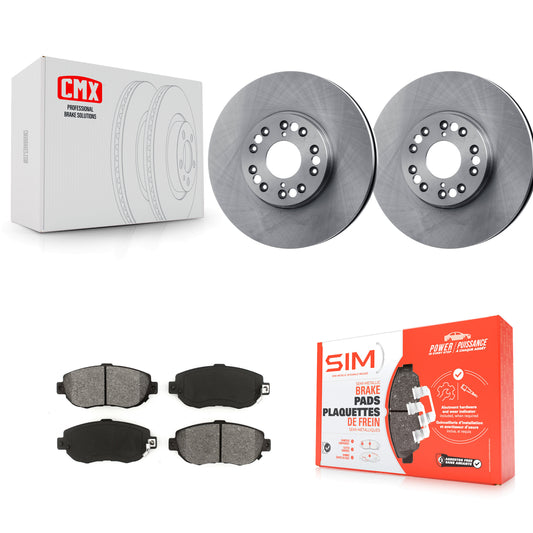 [Avant] Kit de Disque et plaquette (semi-métallique) de frein pour Lexus GS300 SC430 IS300 GS400 GS430 K8S-100290