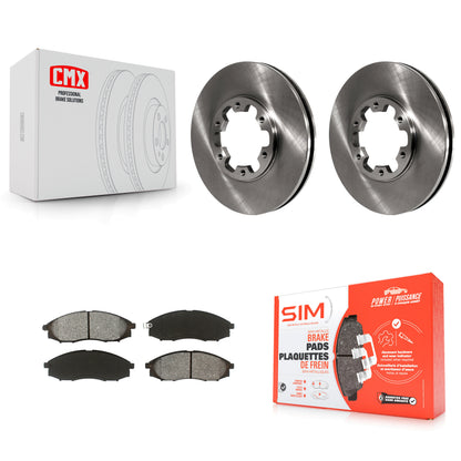 [Avant] Kit de Disque et plaquette (semi-métallique) de frein pour Nissan Xterra Frontier K8S-100304