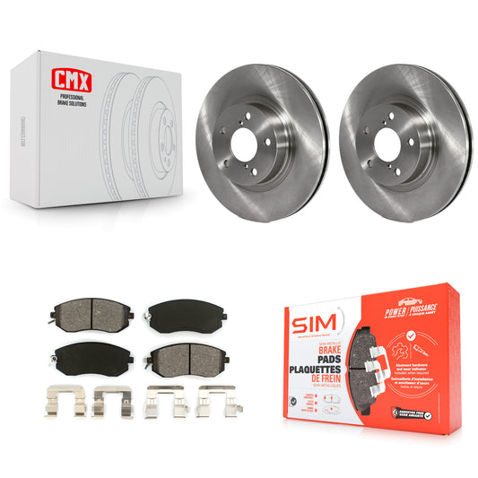 [Avant] Kit de Disque et plaquette (semi-métallique) de frein pour Subaru Impreza Scion FR-S BRZ K8S-100308