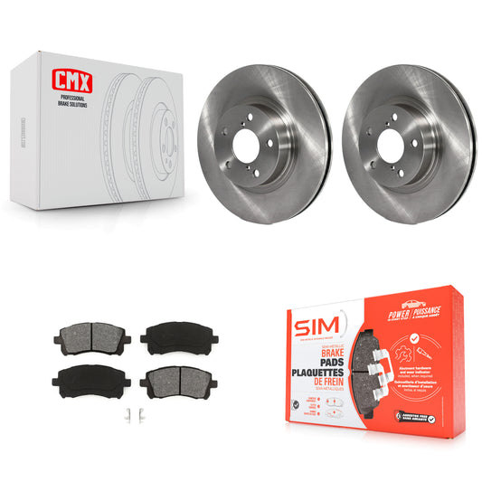 [Avant] Kit de Disque et plaquette (semi-métallique) de frein pour Subaru Legacy Forester Outback Impreza K8S-100310