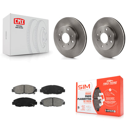 [Avant] Kit de Disque et plaquette (semi-métallique) de frein pour 1998-2002 Honda Accord Sedan avec 2.3L K8S-100315