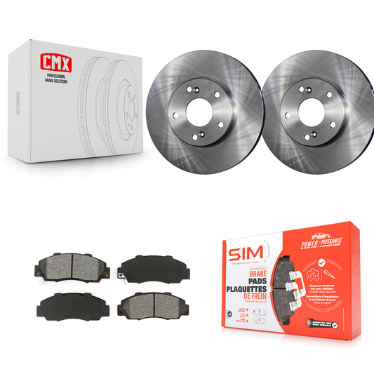 [Avant] Kit de Disque et plaquette (semi-métallique) de frein pour 1998-2002 Honda Accord 3.0L K8S-100319