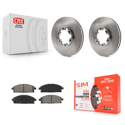 [Avant] Kit de Disque et plaquette (semi-métallique) de frein pour Nissan Pathfinder INFINITI QX4 K8S-100323