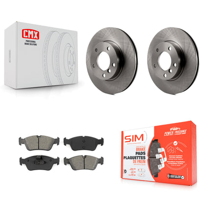 [Avant] Kit de Disque et plaquette (semi-métallique) de frein pour BMW Z3 Z4 323i 323Ci 328i 318i 323is 328is 318is 320i K8S-100331