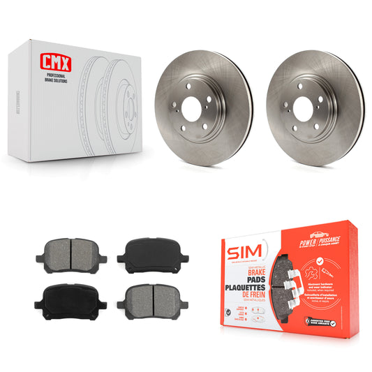 [Avant] Kit de Disque et plaquette (semi-métallique) de frein pour 1999-2001 Lexus RX300 K8S-100347