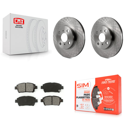 [Avant] Kit de Disque et plaquette (semi-métallique) de frein pour Toyota Echo MR2 Spyder K8S-100360