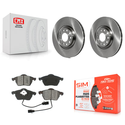 [Avant] Kit de Disque et plaquette (semi-métallique) de frein pour Audi A6 Quattro S4 K8S-100369