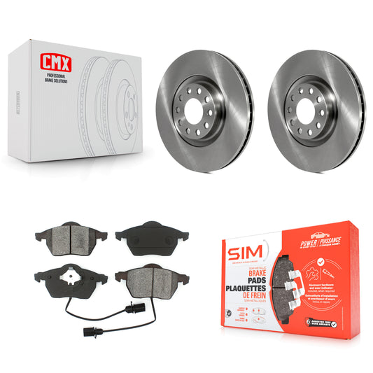 [Avant] Kit de Disque et plaquette (semi-métallique) de frein pour Audi A6 Quattro S4 K8S-100369