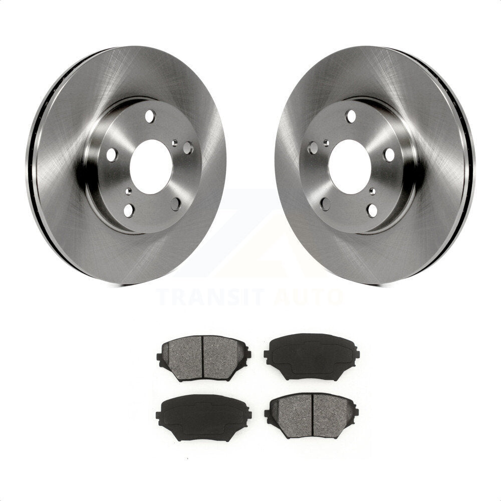 [Avant] Kit de Disque et plaquette (semi-métallique) de frein pour Toyota RAV4 K8S-100374 par Transit Auto