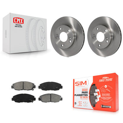 [Avant] Kit de Disque et plaquette (semi-métallique) de frein pour Honda Civic K8S-100382