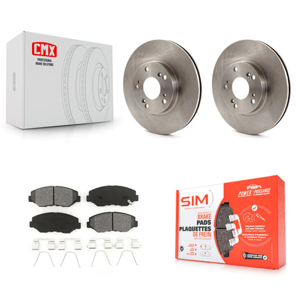 [Avant] Kit de Disque et plaquette (semi-métallique) de frein pour 2002-2004 Honda CR-V K8S-100385