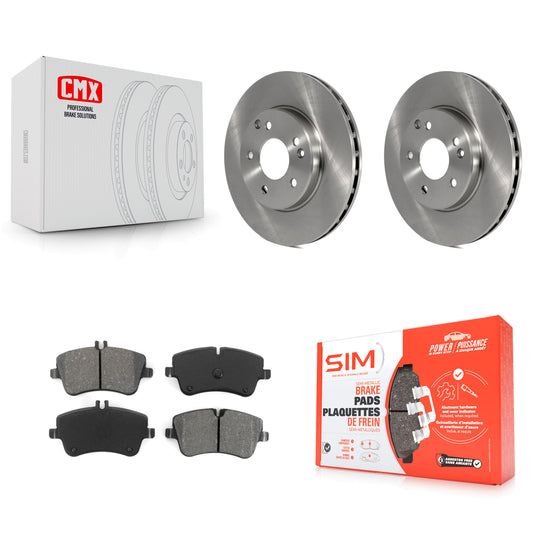 [Avant] Kit de Disque et plaquette (semi-métallique) de frein pour Mercedes-Benz C230 C240 K8S-100403