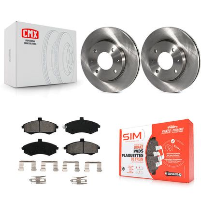 [Avant] Kit de Disque et plaquette (semi-métallique) de frein pour Hyundai Elantra K8S-100405