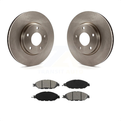 [Avant] Kit de Disque et plaquette (semi-métallique) de frein pour 2016 Nissan Pathfinder From 11 15 K8S-100407 par Transit Auto