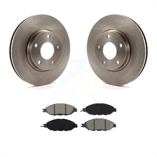 [Avant] Kit de Disque et plaquette (semi-métallique) de frein pour 2016 Nissan Pathfinder From 11 15 K8S-100407 par Transit Auto
