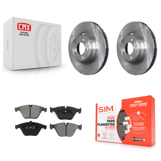 [Avant] Kit de Disque et plaquette (semi-métallique) de frein pour BMW 750Li 745Li 750i 745i 760Li 760i K8S-100410
