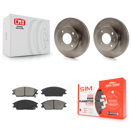[Avant] Kit de Disque et plaquette (semi-métallique) de frein pour 2000-2005 Hyundai Accent K8S-100421