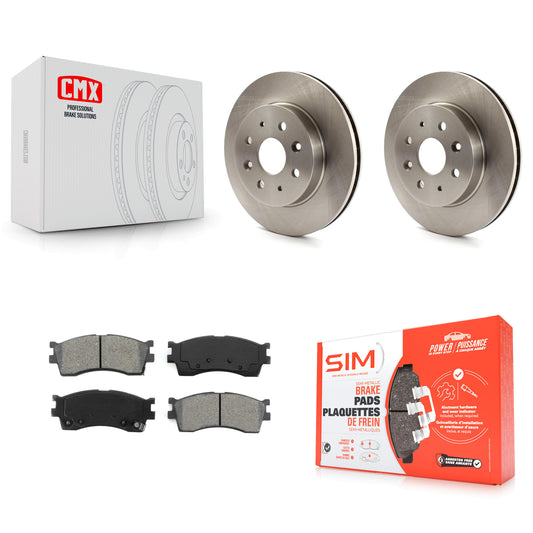 [Avant] Kit de Disque et plaquette (semi-métallique) de frein pour 2003-2005 Kia Rio K8S-100432