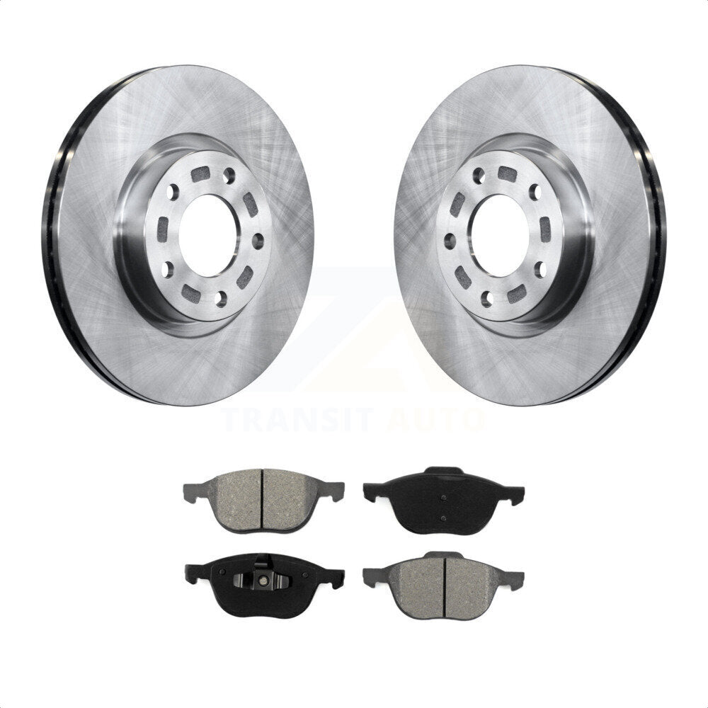 [Avant] Kit de Disque et plaquette (semi-métallique) de frein pour Mazda 3 5 Sport K8S-100439 par Transit Auto
