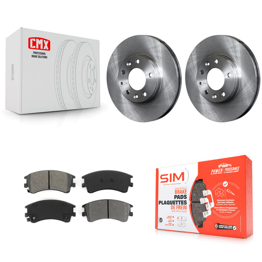 [Avant] Kit de Disque et plaquette (semi-métallique) de frein pour 2003-2005 Mazda 6 K8S-100440